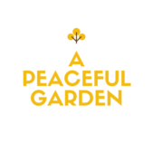 a peaceful garden blog logo